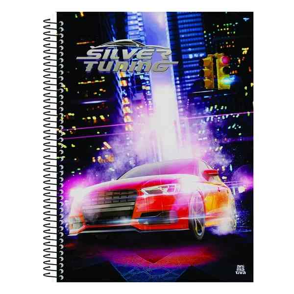 CADERNO 10X1 SILVER TUNNING